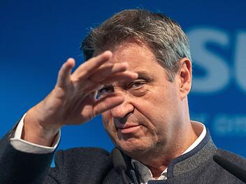 Söder äußert sich zu Kanzler-Frage - Landtagswahl 2023 in Bayern