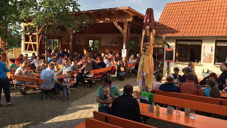 Brotzeitstadl in Bad Staffelstein.