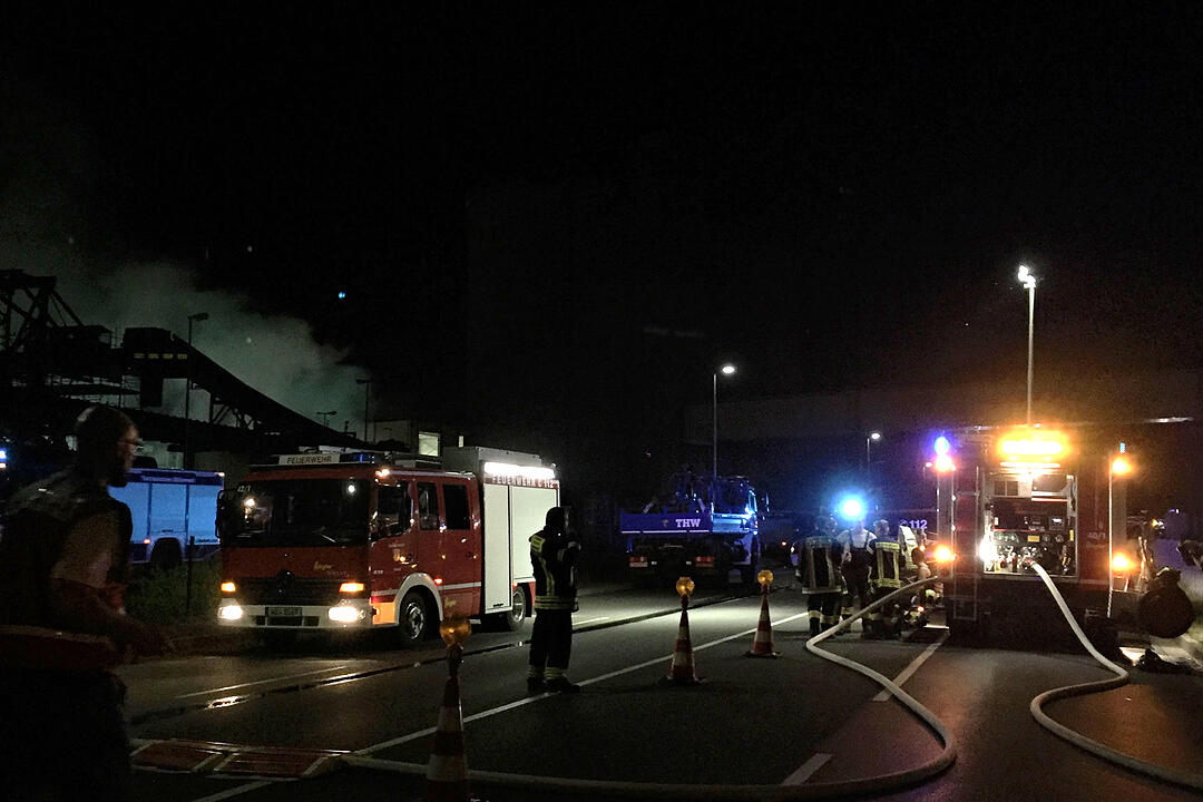 Großbrand in Ochsenfurt