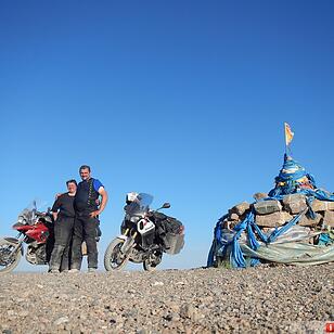 Auf dem Motorrad nach Sibirien