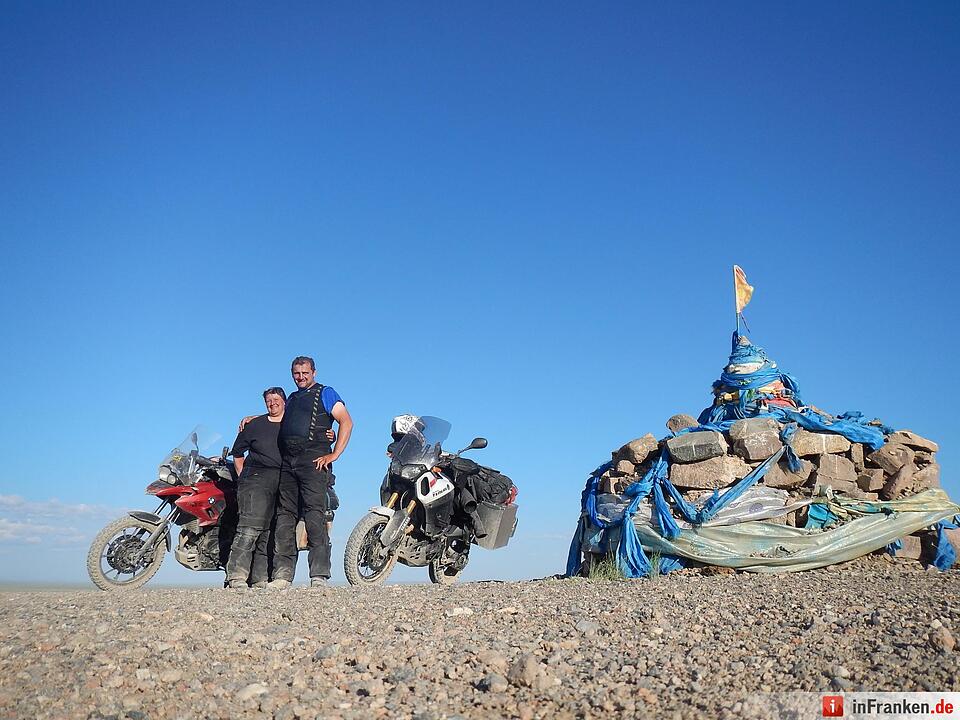 Auf dem Motorrad nach Sibirien