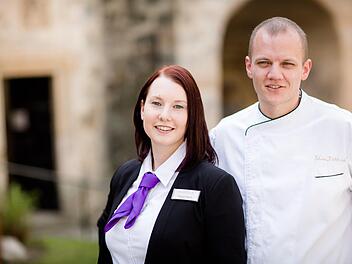 Stefanie und Tobias Dittrich werden nach  fast genau zehn Jahren das Schloss Hohenstein verlassen.Hotel Schloss Hohenstein