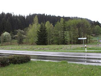 Das hier geplante Gewerbegebiet Leugnitztal war Diskussionspunkt bei der Bürgerversammlung in Wallenfels.  Foto: Michael Wunder