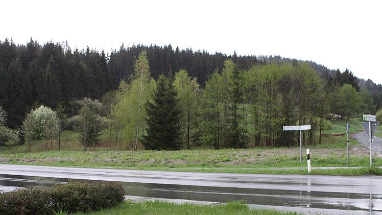 Das hier geplante Gewerbegebiet Leugnitztal war Diskussionspunkt bei der Bürgerversammlung in Wallenfels.  Foto: Michael Wunder