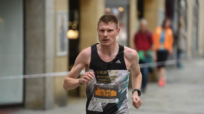 Christoph Weigel siegte im Hauptlauf. Foto: Jens Gundermann