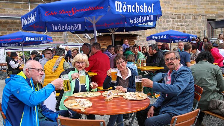 Das Gastronomieangebot konnte sich sehen lassen und wurde gerne genutzt. Foto: Romy Denk