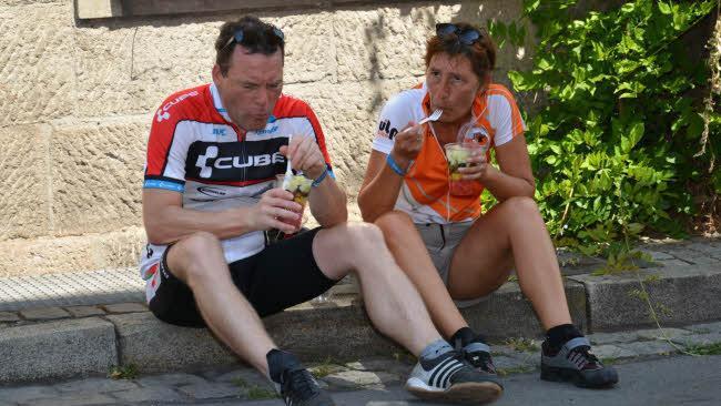 BR-Radltour macht Halt in Münnerstadt Foto: Björn Hein