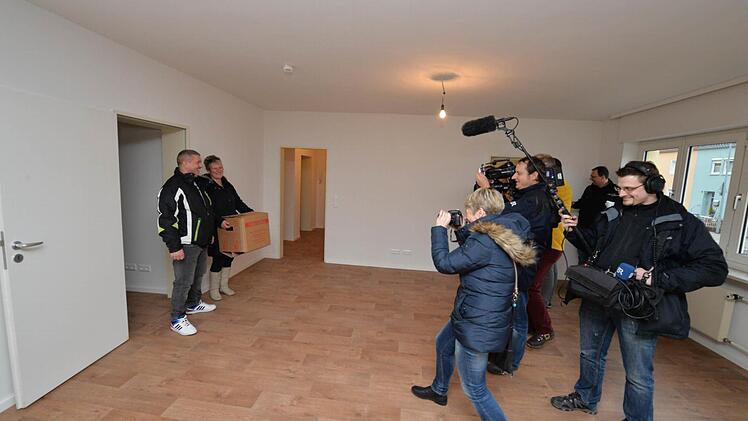 Groß war das Medieninteresse.