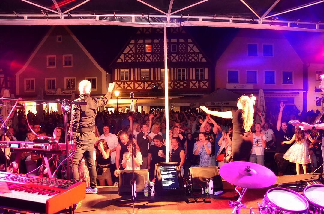 Auf dem Marktplatz Ebermannstadt wurde gefeiert!