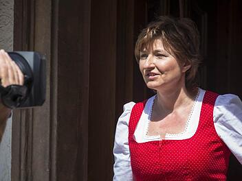 Fast eine Woche lang im Focus der Filmkamera: Anita Sack, die Hausherrin auf dem Maierhof. Sie ist in der neuen Staffel der "Landfrauenküche" mit dabei. Foto: Bayerischer Rundfunk