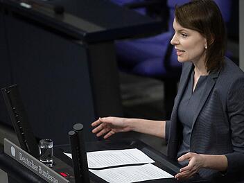 Die Bundestagsabgeordnete des Wahlkreises Kulmbach, Emmi Zeulner (CSU), bei einer Rede im Bundestag. Foto: Archiv/Tobias Koch