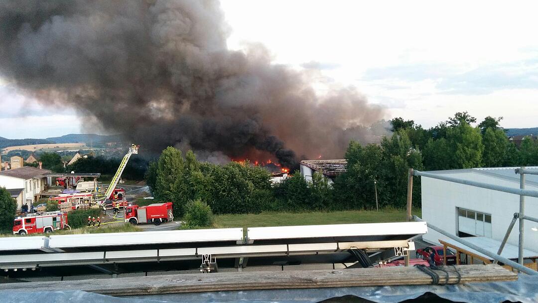 In Marktzeuln ist es in einer Kart-Bahn zu einer Verpuffung gekommen. Ein Mann wurde schwer verletzt.