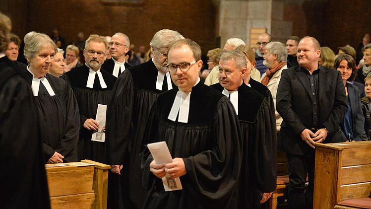 Gottesdienst in der Erlöserkirche in Bamberg am 1.11.2014 Foto: Ronald Rinklef