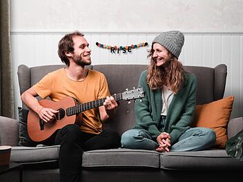 Manuela (rechts) und Marco Hohner veranstalten im Juni das erste RISE-Festival in Bad Kissingen