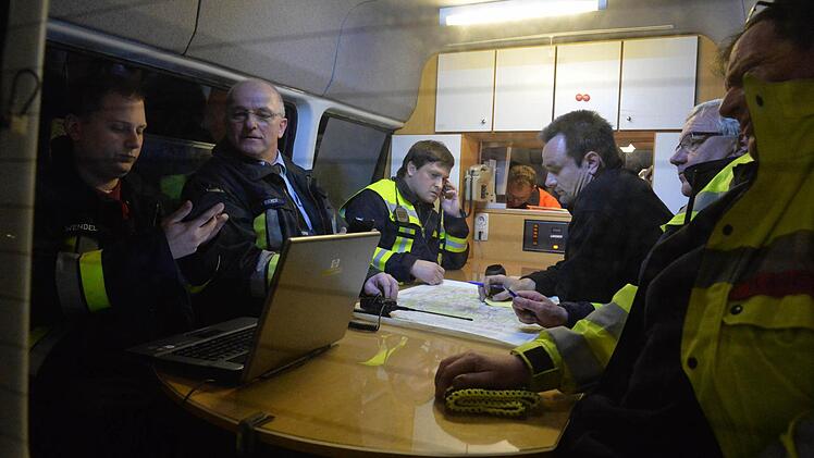 In der Leitstelle wurde der 16-stündige Einsatz koordiniert.