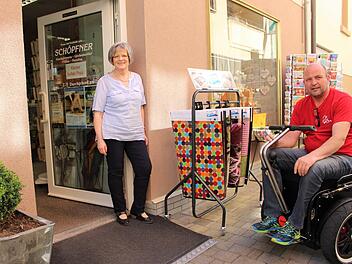 Die Marktgasse mit den anliegenden Geschäften wurde bereits vor Jahren barrierefrei gestaltet. Foto: Julia Raab