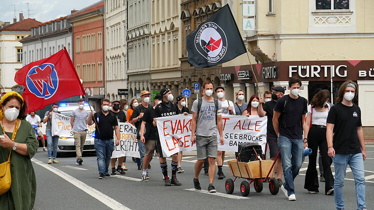 Bamberg: Demo f&uuml;r Seenotrettung am 07.08.2021