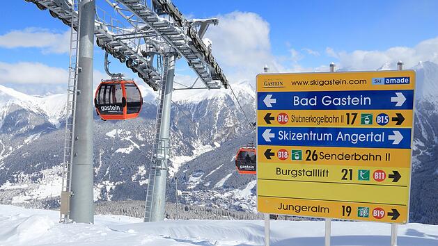 Skisport in Bad Gastein