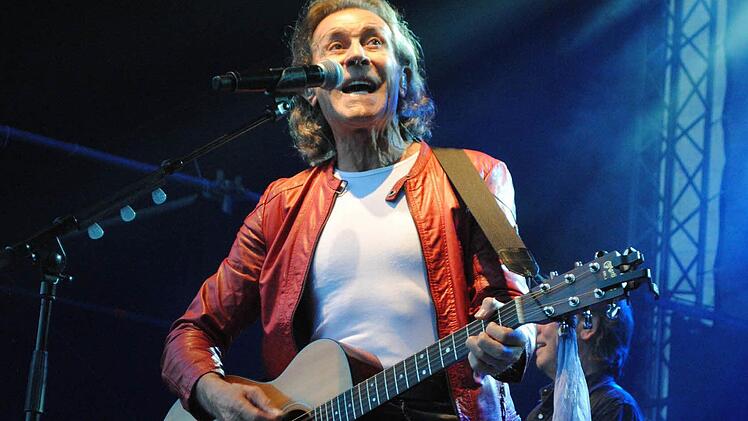 Albert Hammond in Tambach.  Fotos: Carolin Herrmann