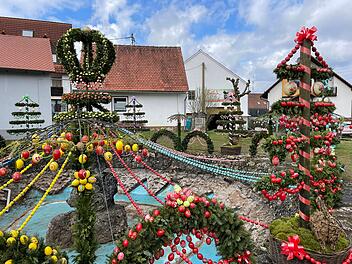 Osterbrunnen in Bieberbach