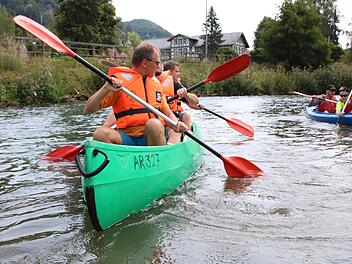 Kanufahrten auf der Wiesent sind beliebt: Naturschützer fordern allerdings striktere Regeln und mehr Sanktionen. Foto: Ronald Heck