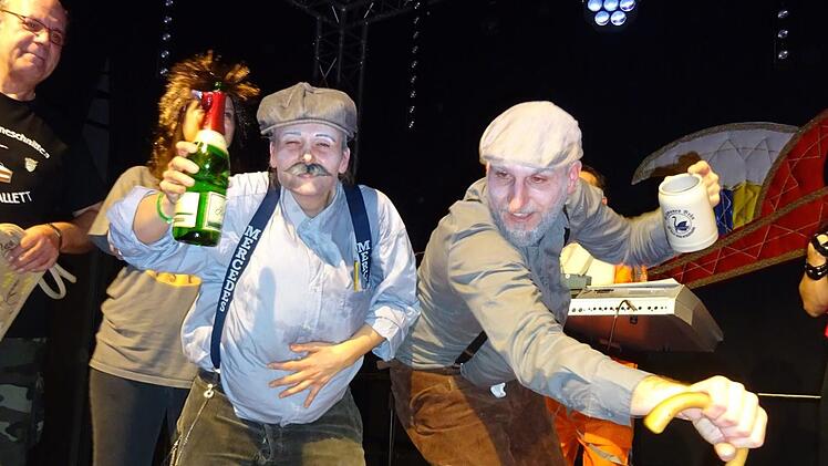 Gealtert, aber fröhlich