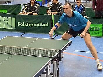 Eine makellose Bilanz: Zwar stehen noch drei Partien aus, der Aufstieg in die Tischtennis-Landesliga ist der DJK Eggolsheim um Ales Brandtl nach 15 Siegen aber nicht mehr zu nehmen.  Fotos: DJK Eggolsheim