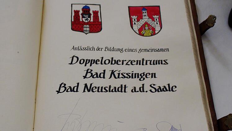 Eintrag im goldenen Buch