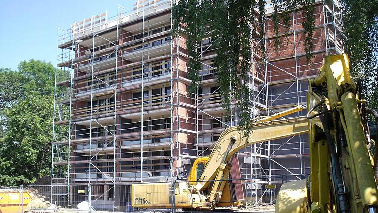 Derzeitiges Bauprojekt: Das Personalwohnheim