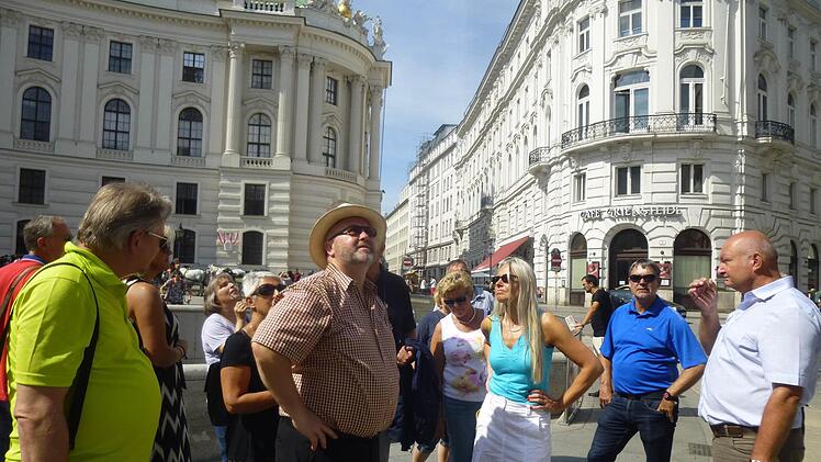 Der Kronacher Kreisverband des Bayerischen Gemeindetags in Wien  Foto: Hans Franz