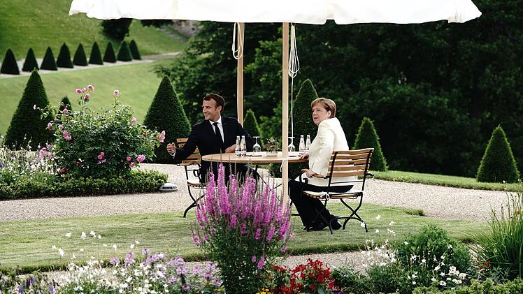 Treffen Merkel und Macron