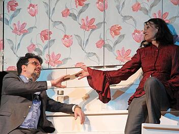 Schillers "Kabale und Liebe" wurde vom Fränkischen Theater Schloß Maßbach im Meranier-Gymnasium aufgeführt. Foto: Gerda Völk