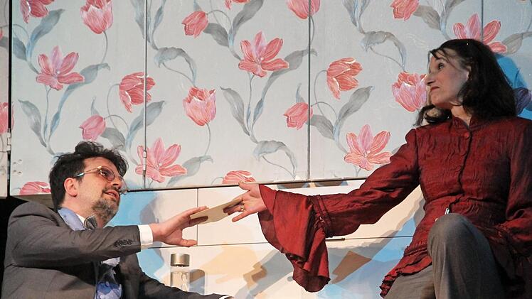 Schillers "Kabale und Liebe" wurde vom Fränkischen Theater Schloß Maßbach im Meranier-Gymnasium aufgeführt. Foto: Gerda Völk