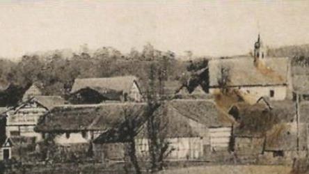 Historisches Foto von Bischwind Quelle: Chronik von Alexander Stich