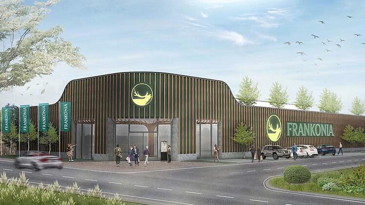 Rottendorf: Frankonia baut neuen Flagship-Store - "mehr als ein riesiges Einkaufseldorado"