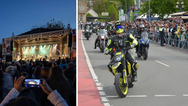Die Motorradsternfahrt 2025 in Kulmbach: Live-Musik, Motorradmesse, Korso und mehr