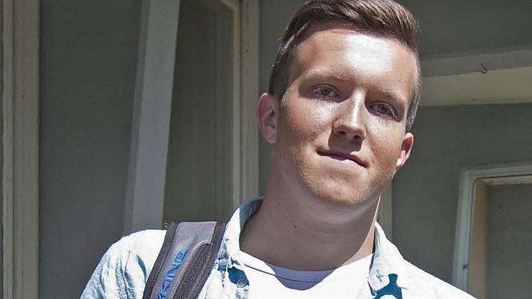 Martin Leichenauer ist einer der Offizieranwärter. Foto: Patrick Böhmer