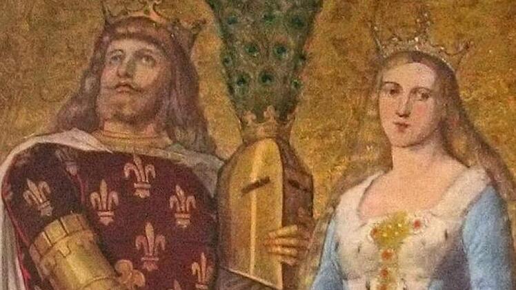Katharina von Henneberg (hier mit ihrem Gemahl Friedrich dem Strengen ) und der unglückliche Anna von Sachsen gelten zwei der Monologe, die Ulrike Barz verfasst hat.  Fotos: Archiv