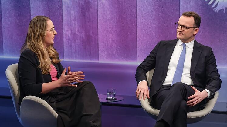 Unter anderem in der Migrationspolitik fanden Katharina Dröge und Jens Spahn bei "Maischberger" keinen gemeinsamen Nenner.