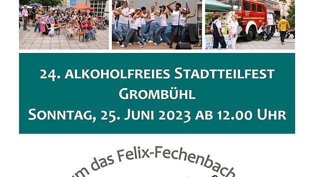 Würzburg/Grombühl: Alkoholfreies Stadtteilfest findet bald statt - Aktionen und Bühnenprogramm