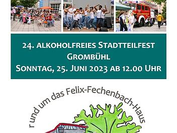 Würzburg/Grombühl: Alkoholfreies Stadtteilfest findet bald statt - Aktionen und Bühnenprogramm