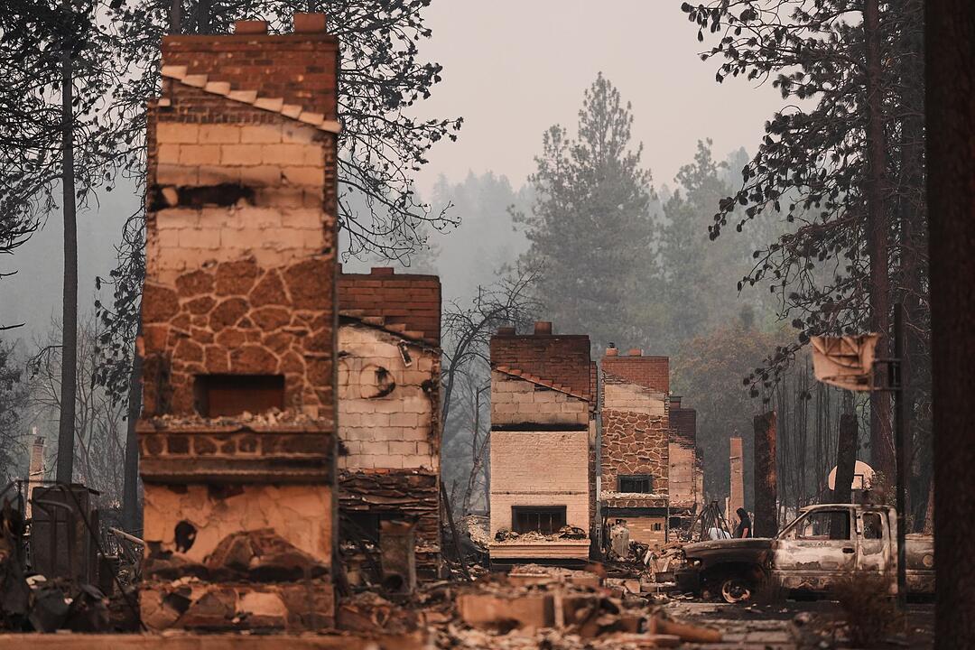 Waldbr&auml;nde im US-Bundesstaat Washington