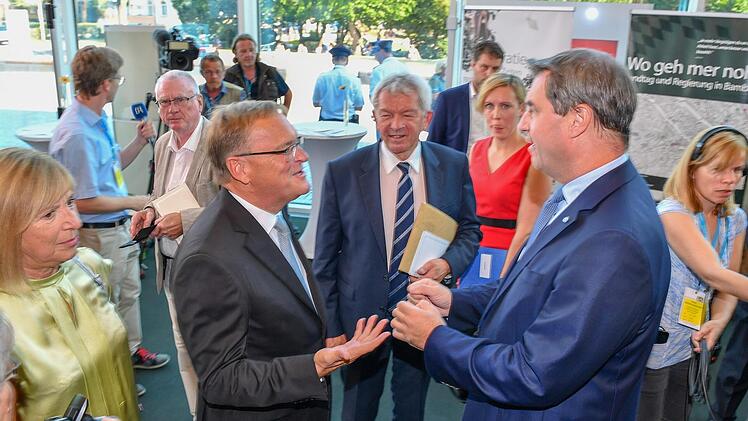 Festakt "100 Jahre Bamberger Verfassung" in der Konzert- und Kongresshalle am 24. Juli 2019. Foto: Ronald Rinklef