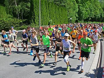 Auf große Resonanz stieß der Steinachtallauf der SGB Stadtsteinach am Samstag. Foto: Monika Limmer