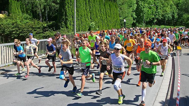 Auf große Resonanz stieß der Steinachtallauf der SGB Stadtsteinach am Samstag. Foto: Monika Limmer