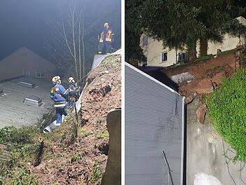 Bad Brückenau: Gefährlicher Hangrutsch löst Alarm aus - Mehrere Anwohner evakuiert