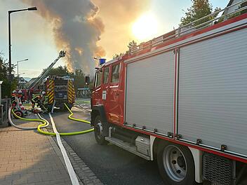 Dachstuhlbrand in Eckental-Forth