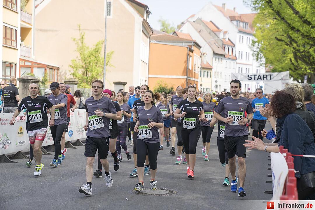 Weltkulturerbelauf 2017 in Bamberg: Der Wieland-Lauf