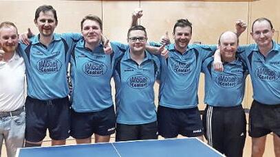 Die Herren des TSV Windheim II (von links): Matthias Fröba, Andreas Trebes, Milan Gruber, Michael Neubauer, Andreas Neubauer, Udo Greser und Jörg Fehn Foto: Trebes