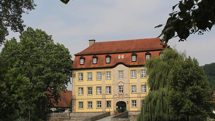 Das in einem Park romantisch gelegene Schloss Gleisenau, erbaut 1772/73 Foto: Günther Geiling